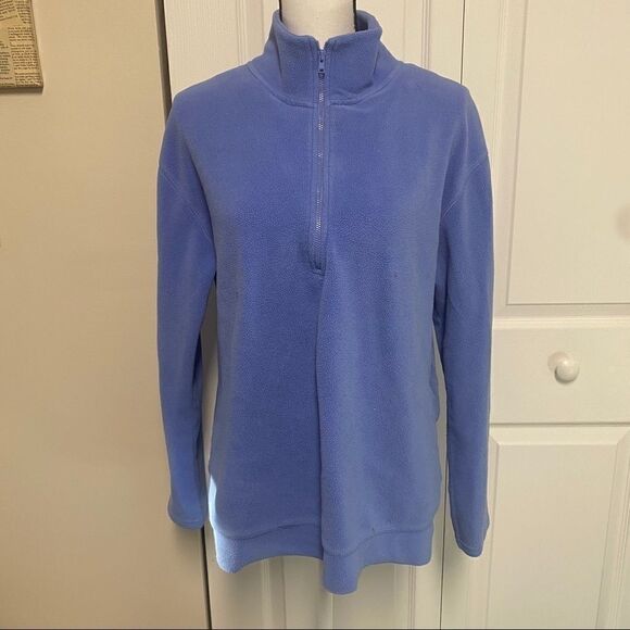Moda International, light blue half zip sw… - Picture 1 of 9